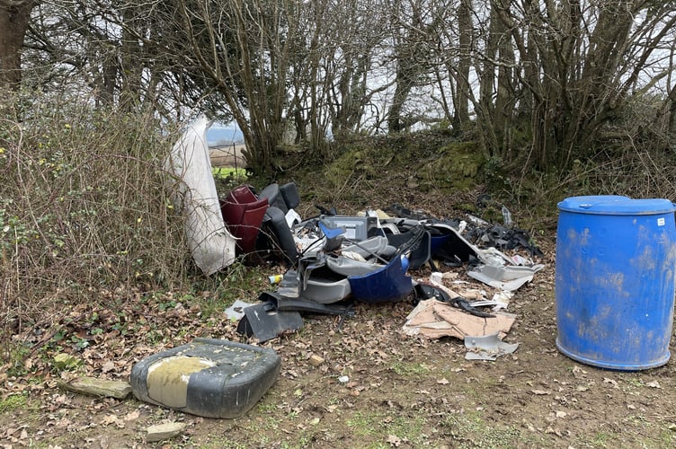 Fly-tipping is an increasing problem. Picture: Sara Raine