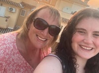 Vet nurse trapped in Spain returns home