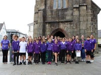 Watch:  St James Primary head  bids farewell to first leavers