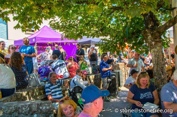 There was a mellow atmosphere at the festival. Picture: stone@stonefree.org.