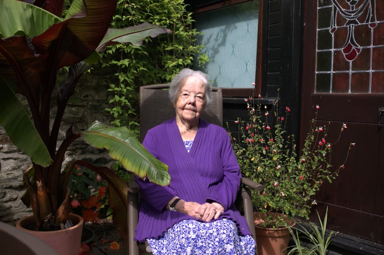 Joan Williams, a veteran Salvation Army missionary is making her final trip to India to an expected celebratory reception.  Picture by Jude King.