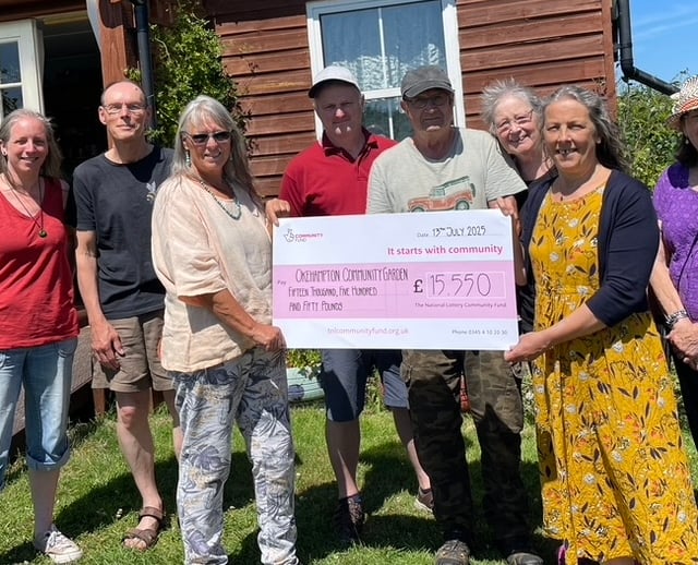 Okehampton garden receives £15k funding