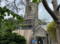 Village church partly closed for major works