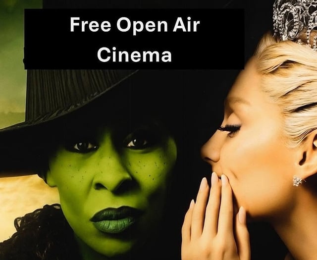 Free open cinema tops Crediton festival bill
