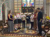 Emotional farewell to last pupils at village school
