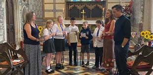 Emotional farewell to last pupils at village school