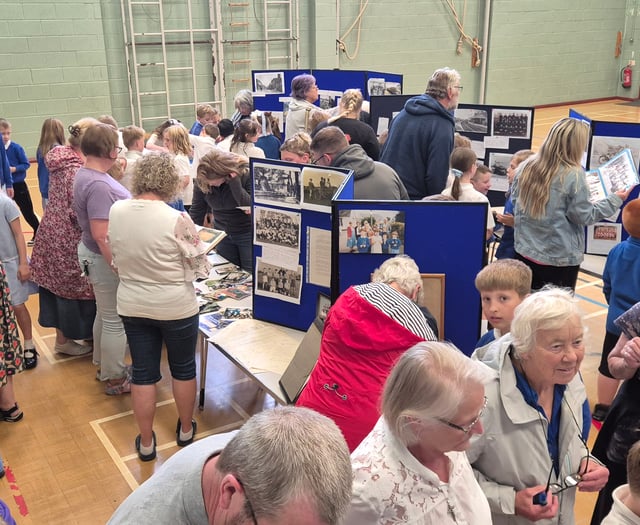 Village school pupils turn detectives for pop-up museum