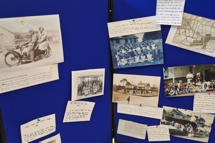 Bere Alston Primary School's pop-up museum involved donations of memorabilia from villagers with written descriptions by pupils as part of their learning.