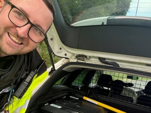 Police put sheep behind baa's