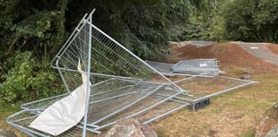 BMX track vandalised ahead of opening