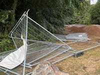 BMX track vandalised ahead of opening