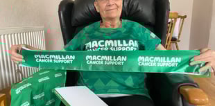 Inspirational cancer patient's thank- you walk 