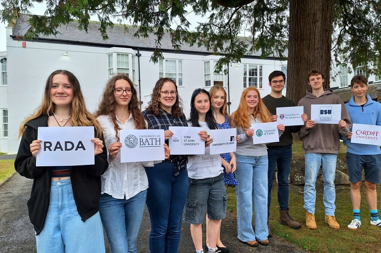 Shebbear College students are off to a number of top universities.