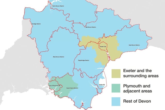 Exeter backs  plans to absorb 49 communities – including Crediton