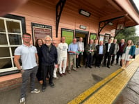 Celebrating heritage and accessibility at Crediton Railway Station
