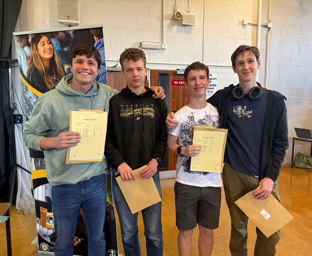 Okehampton College students achieve top grades in GCSEs