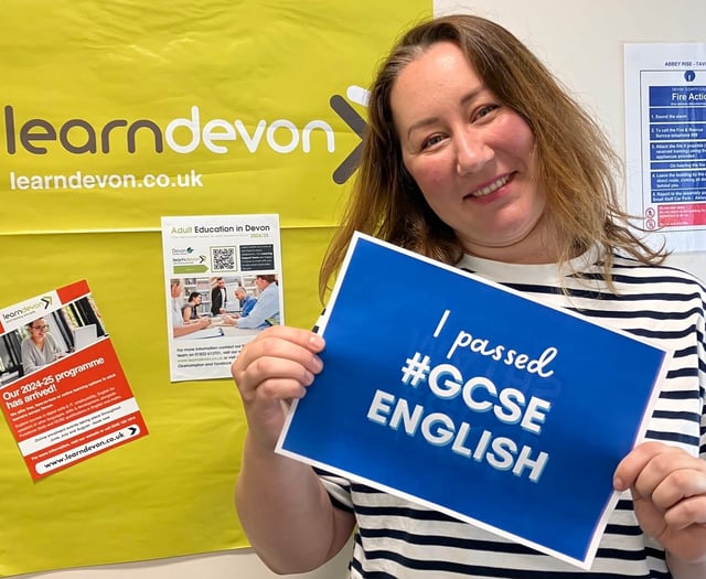 Tavistock learner's GCSE triumph