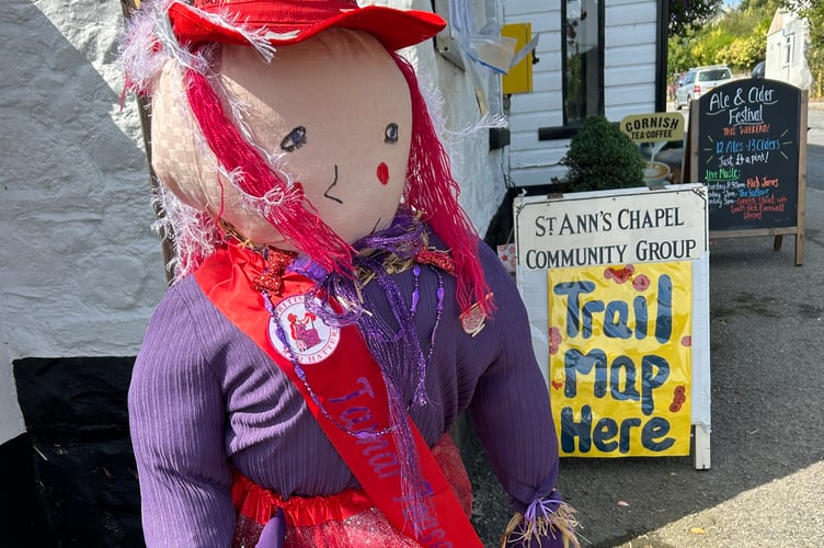 st ann's chapel scarecrows