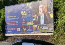 Mount Kelly College billboard defaced with racist graffiti