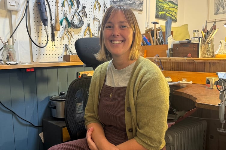 Co-Founder of Moon & Moor and Jeweller, Corrinne Eira Evans.