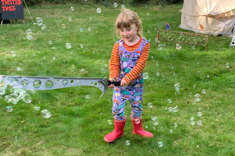The event was family-friendly with role-players from every age in attendance.