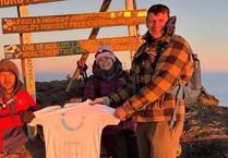 Duo's £30k climb for baby Kobe