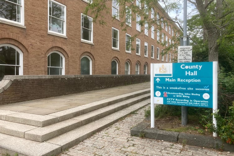 Devon County Council\'s County Hall (Image Daniel Clark)