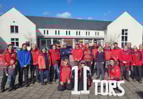 Tavistock rescuers praise fundraising trekkers