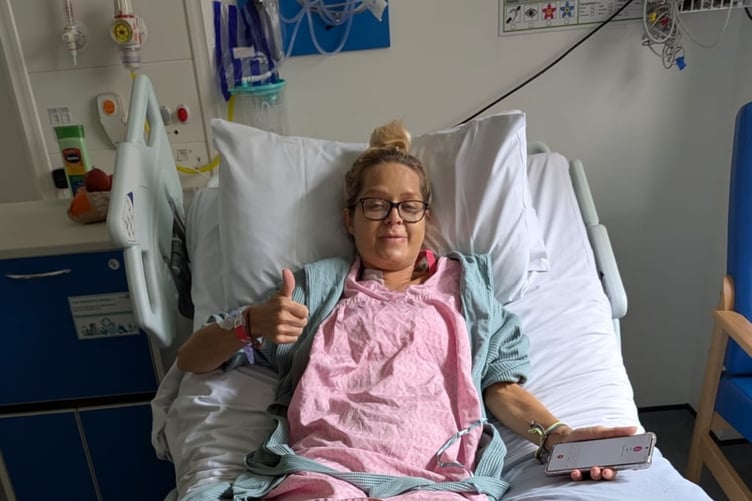Emma Hamilton, of Tavistock, has a new lease of life thanks to a liver transplant.