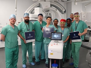Pioneering laser treatment for leg disease