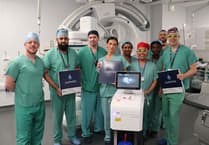 Derriford Hospital treats first leg blood vessel patients with laser