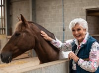 Angela Rippon's advert with Mare and Foal Sanctuary