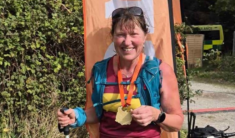 Pearl took part in the Quantock Half Marathon.