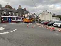 Tavistock fire: Ford Street blaze leads to road closure