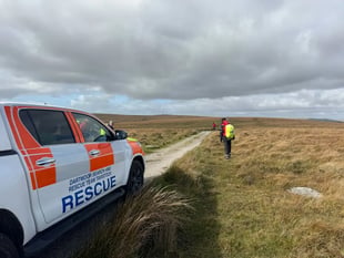 Walker airlifted from Ter Hill by ambulance