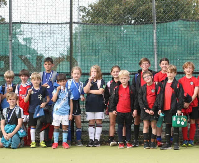 West Devon primary school footballers' spirited competition