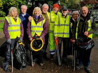 Tidy Tavi marks 14th anniversary with litterpick against the odds