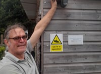 Distressing vandalism at community garden