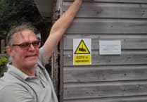 Distressing vandalism at Tavistock community garden