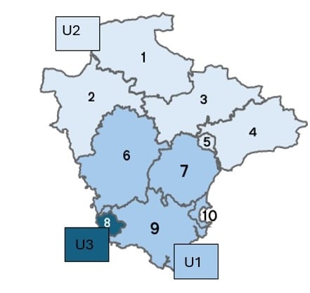 Unitary Authority 1 will comprise West Devon, Teignbridge, South Hams and Torbay. Unitary Authority 2 will consist of North Devon, Torridge, Mid and East Devon and Exeter. Plymouth will make up Unitary Authority 3.