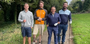 Okehampton golfer's £7k boost for Dementia UK