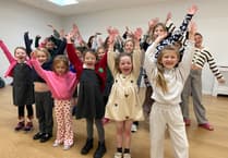 Tavistock youth choir reaching the high notes