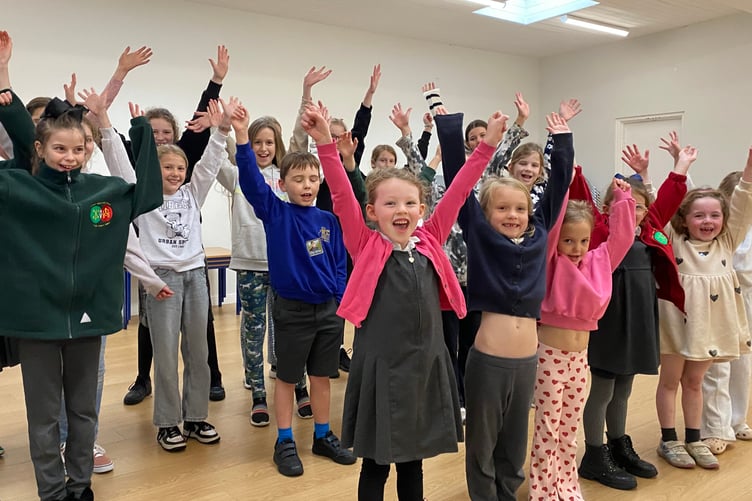 The brand new Tavistock Youth Choir has been raising the roof at the parish centre as it rehearses.