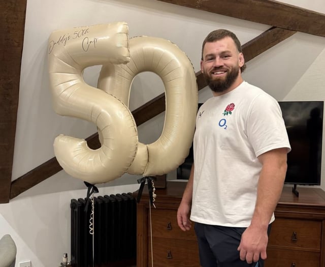 Cornishman caps his magical milestone with England try