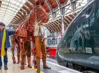 War Horse's Joey gets train named after him at Paddington