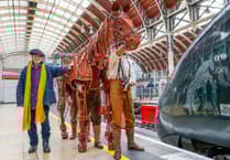 War Horse's Joey gets train named after him at Paddington