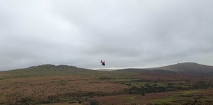 Walker airlifted after Dartmoor ankle fracture