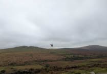 Dartmoor walker airlifted after ankle injury
