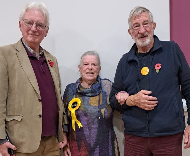 Former Okehampton mayor wins borough council by-election