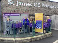 New community fridge opens at St James C of E Primary School